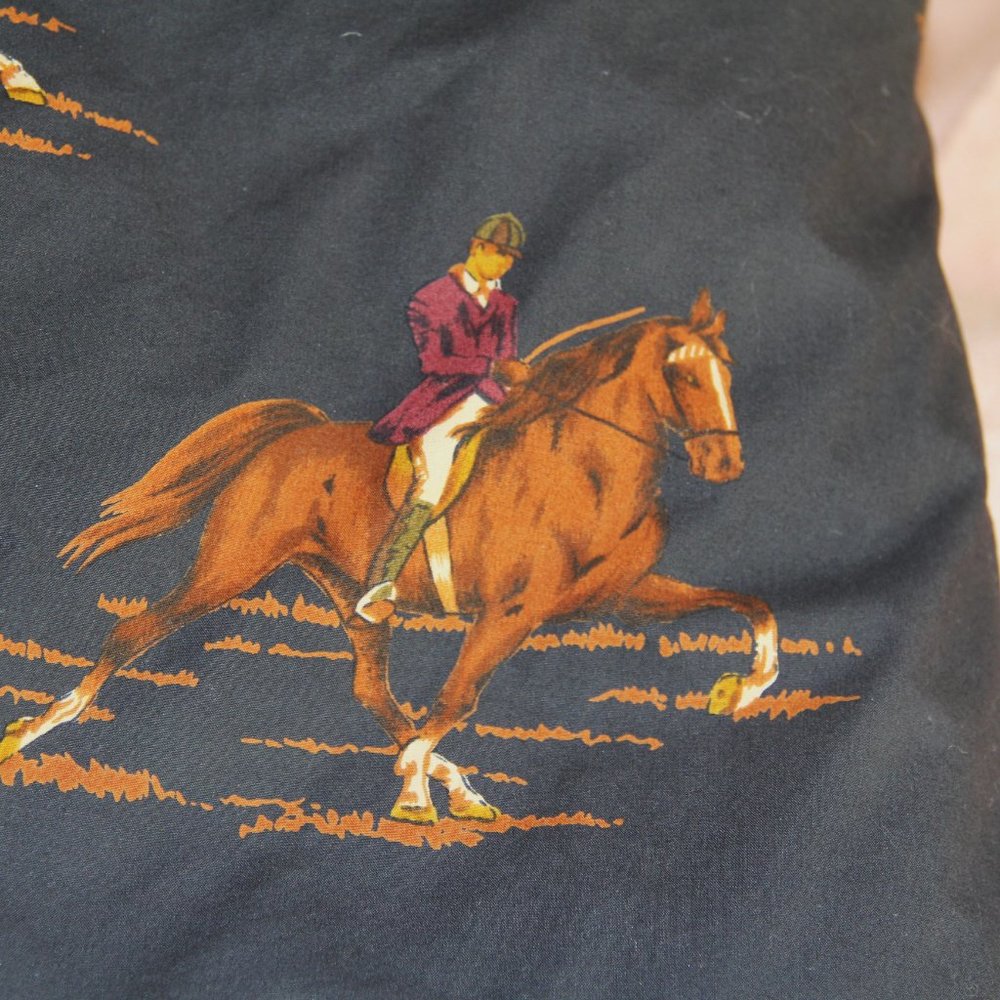 Vintage Ralph Lauren Equestrian Puffer Jacket Size Medium - Picture 14 of 16